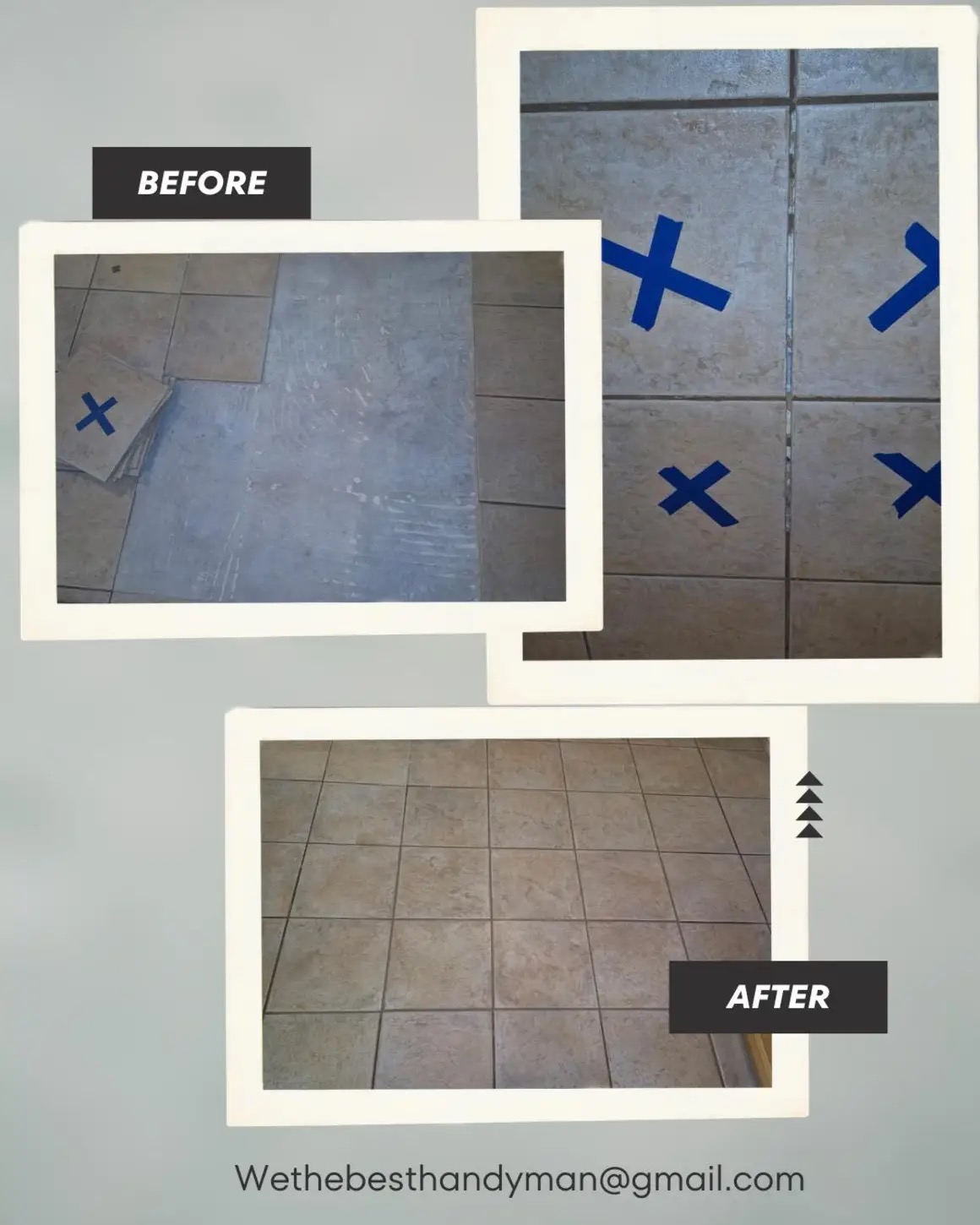 Before and After Handyman Work