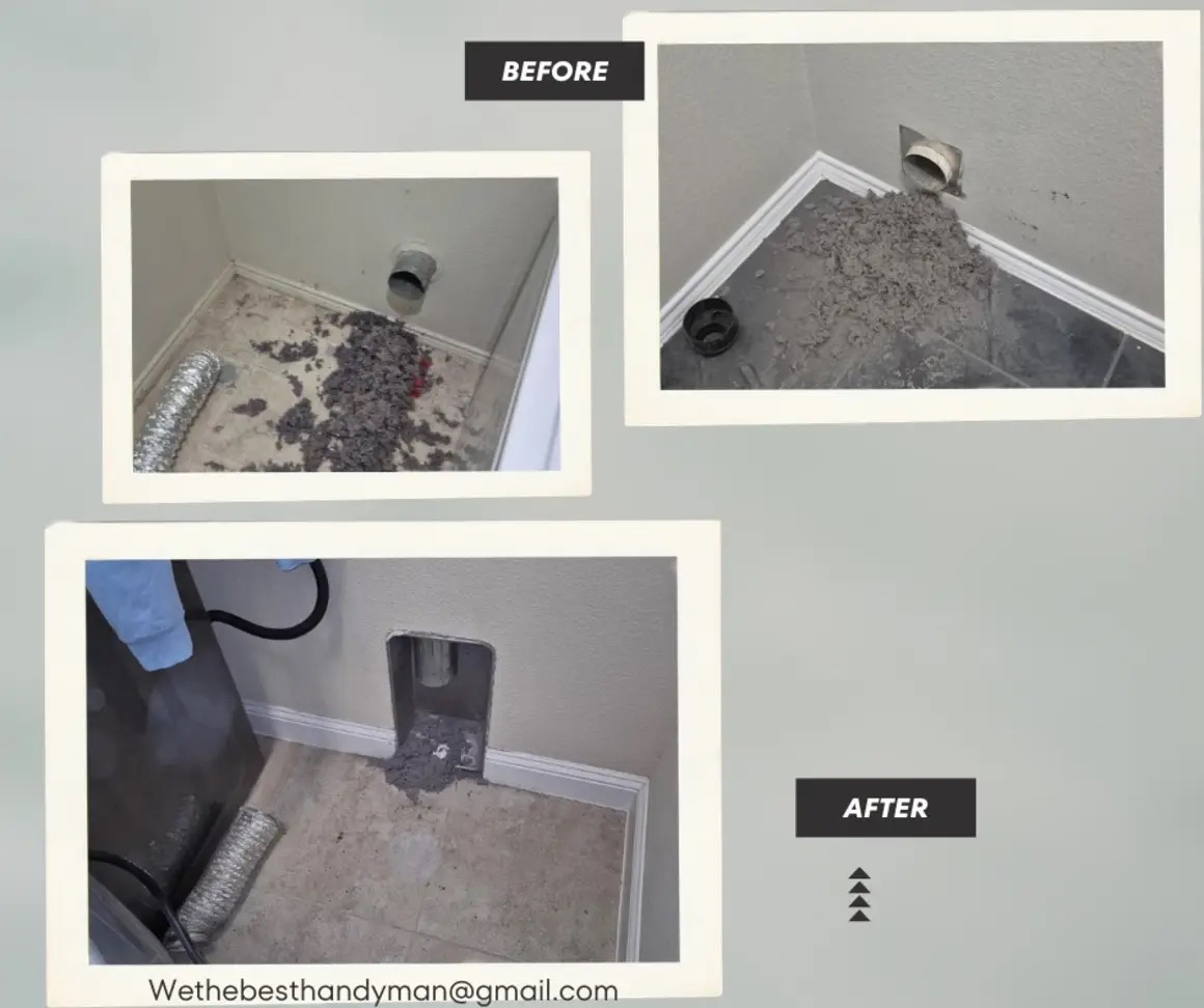 Before and After Handyman Work